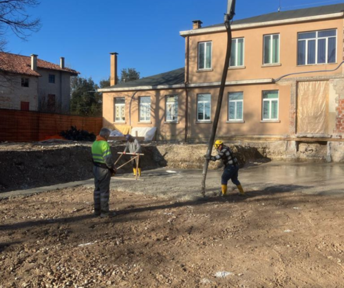 Cantiere Camino al Tagliamento